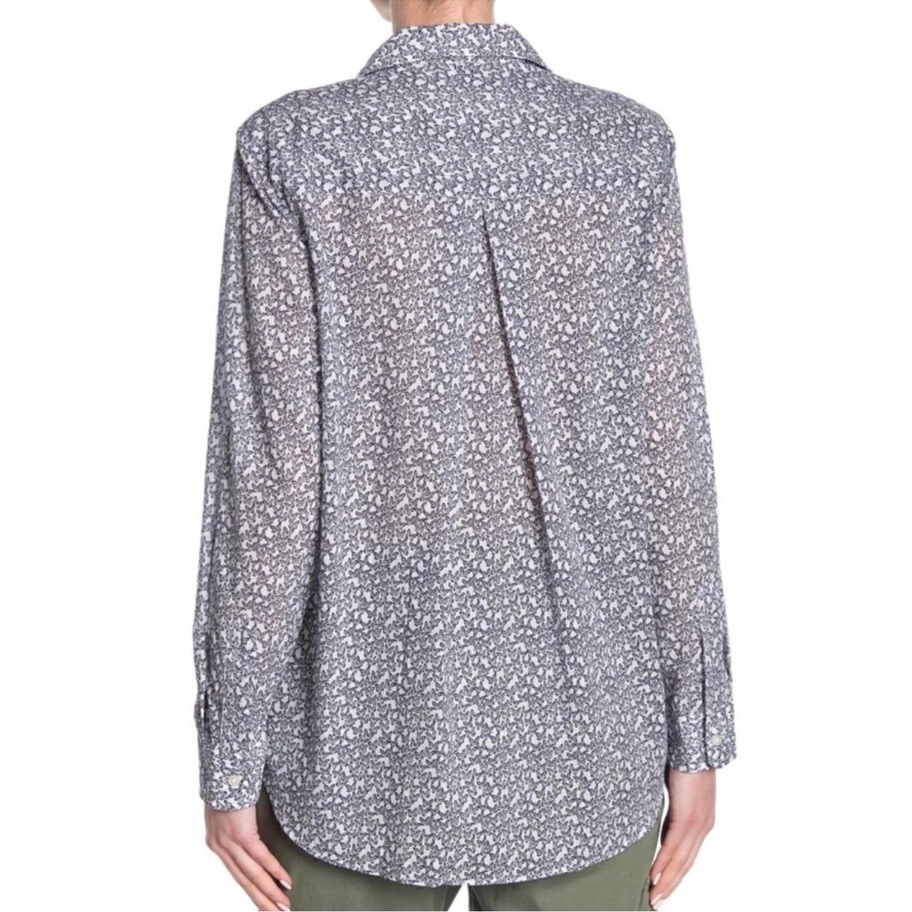 Grayson The Hero Butterfly Print Button Up Shirt … - image 2